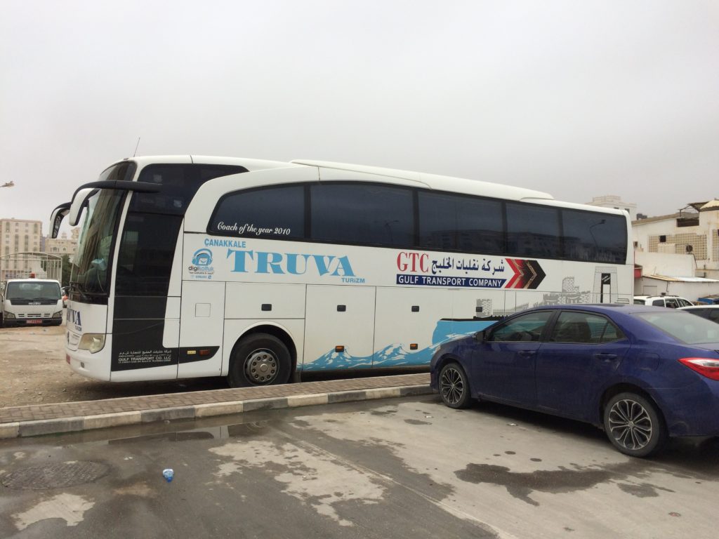 Gulf Transport Company GTC Bus - Dubai to Salalah by Bus