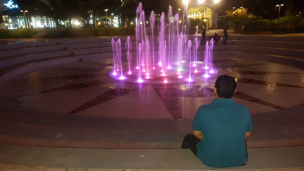 Salalah Gardens Mall Fountain