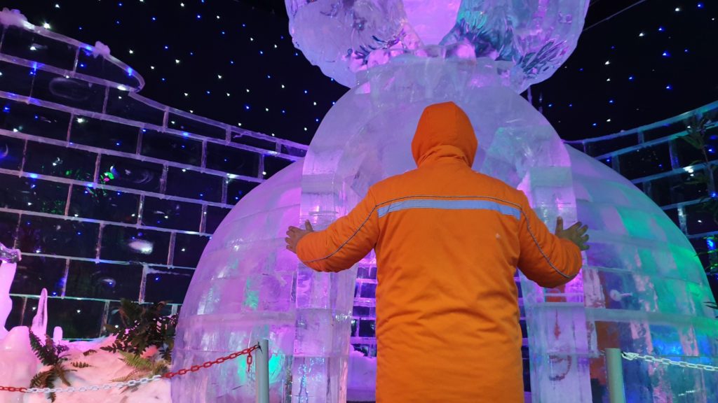 Snow Park Dubai Glow Garden UAE