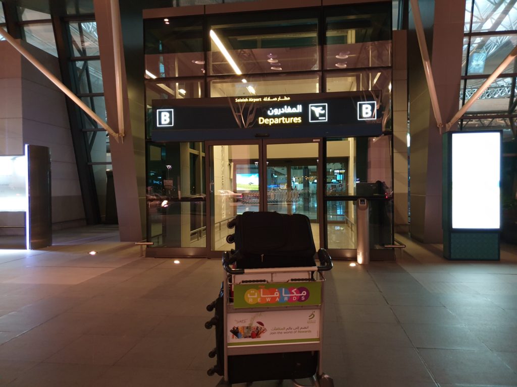Salalah Airport Departure Trolley