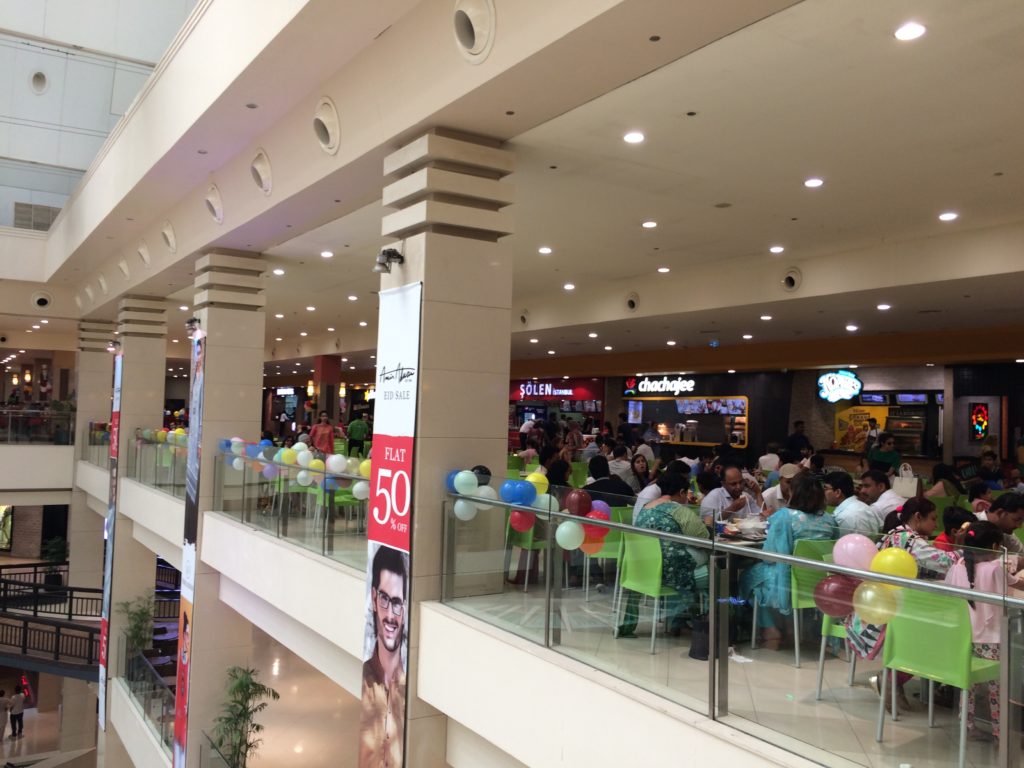 Food Court at Dolmen Mall Karachi
