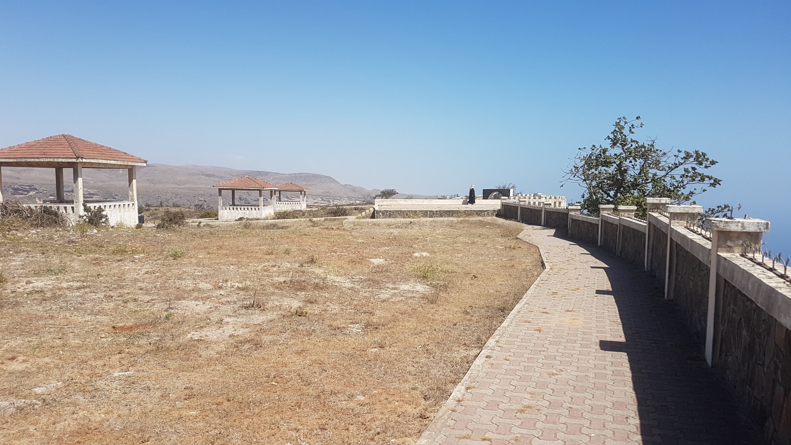 Shaat walkway huts Salalah oman