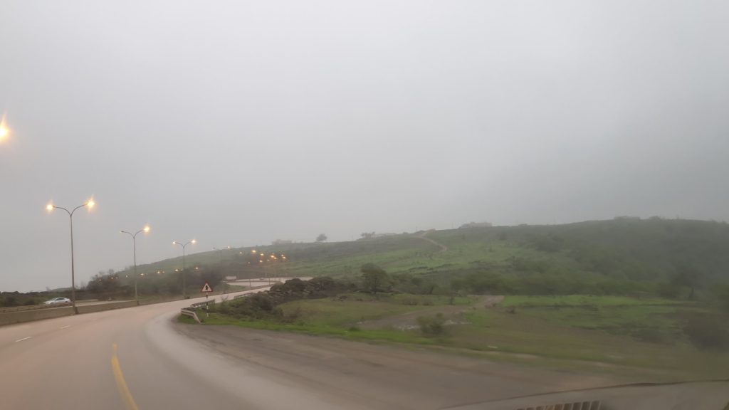Highway 31 Salalah Oman in Khareef