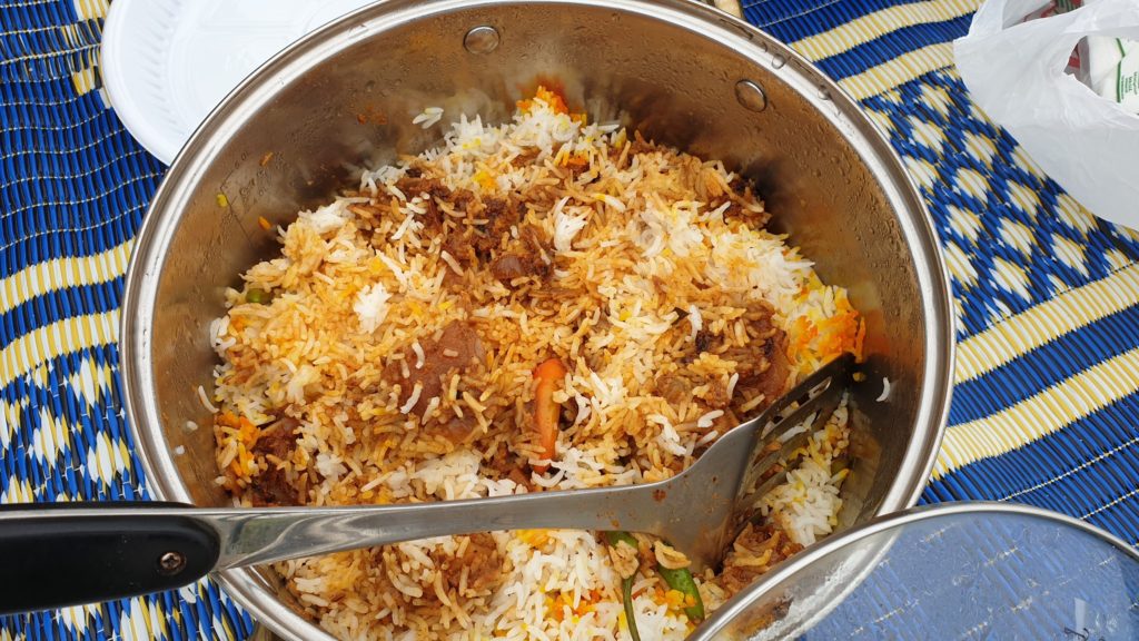 Biryani picnic Salalah Oman