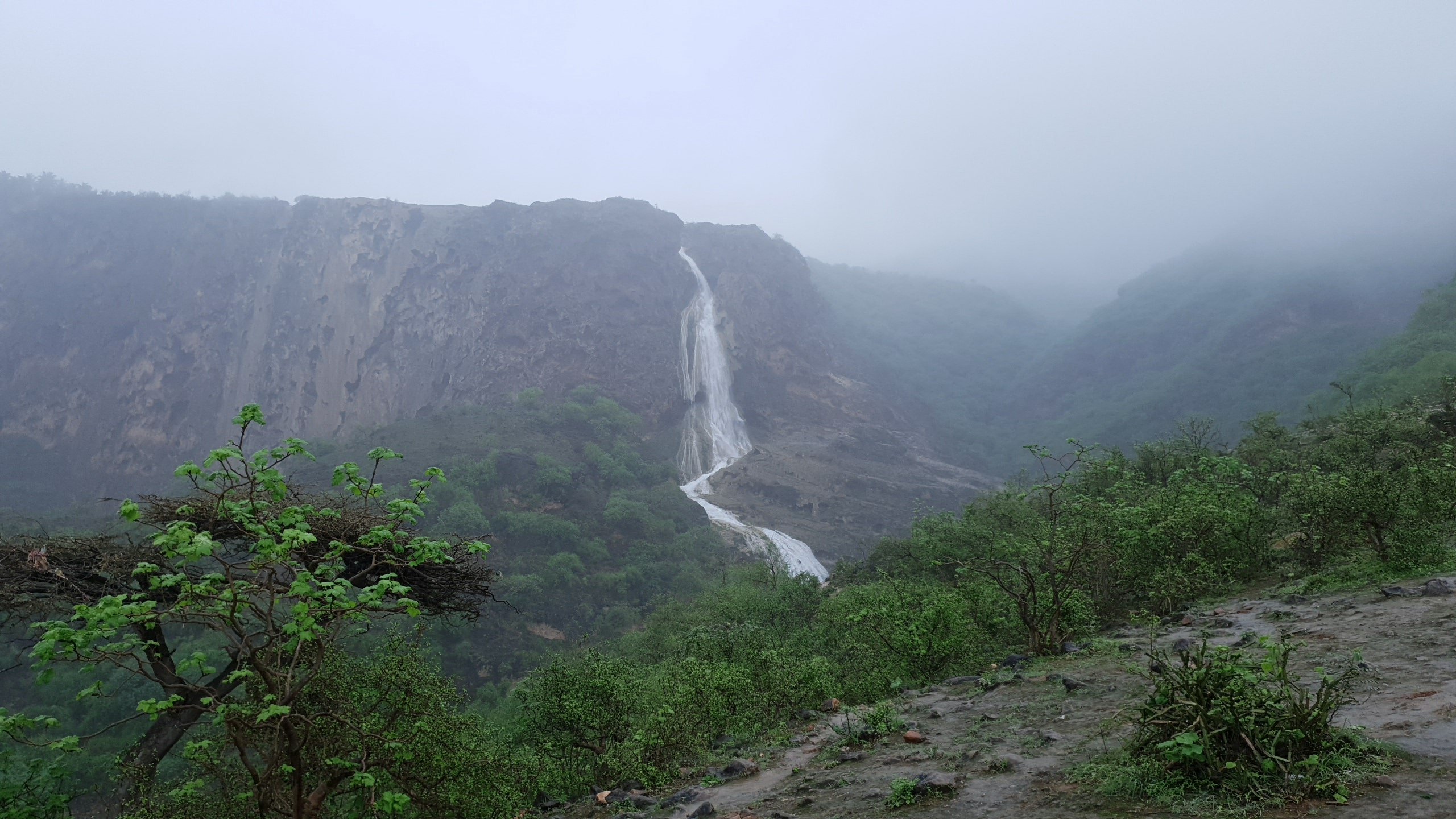 Wadi darbat waterfall 