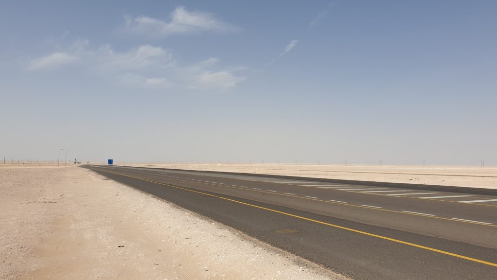 Highway near Haima Oman