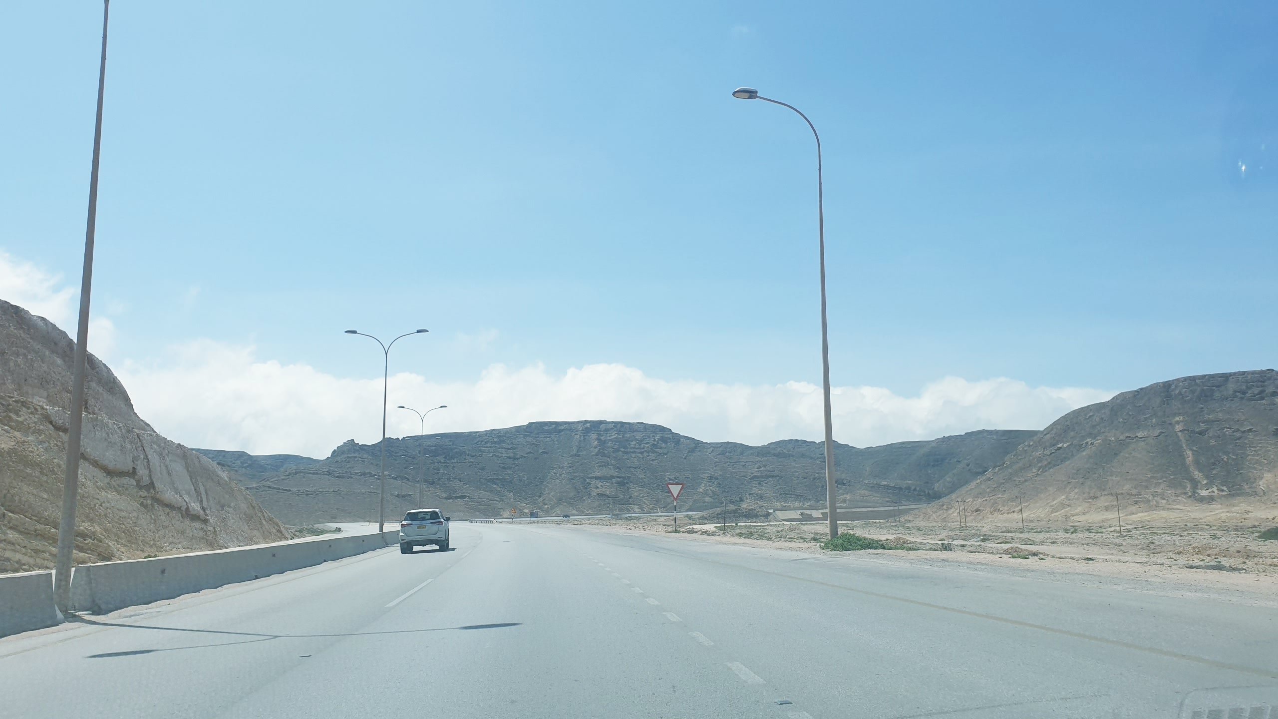 he Al Qara Mountains salalah while coming from Thumrait and Muscat