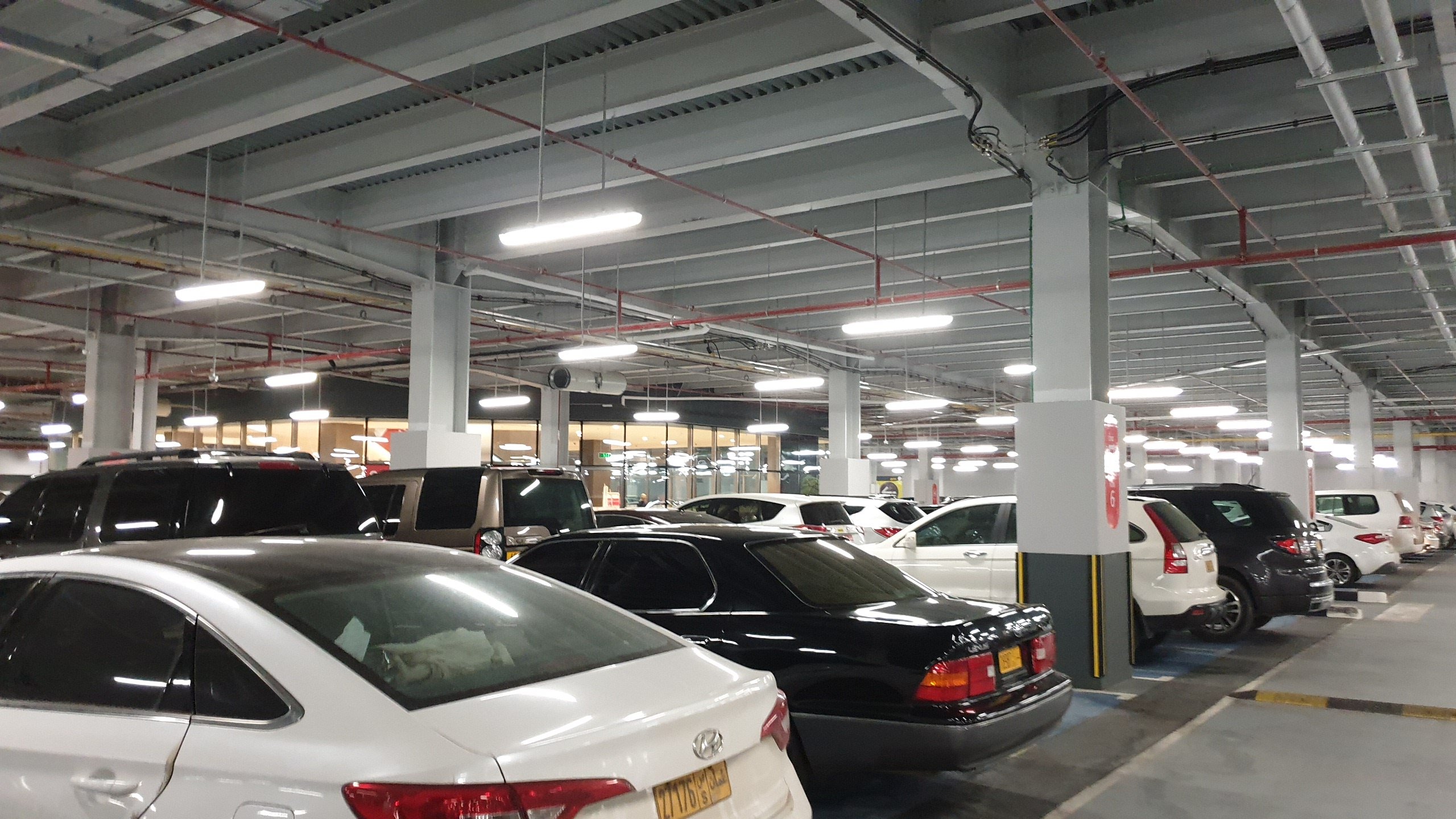 Oasis mall salalah basement car parking