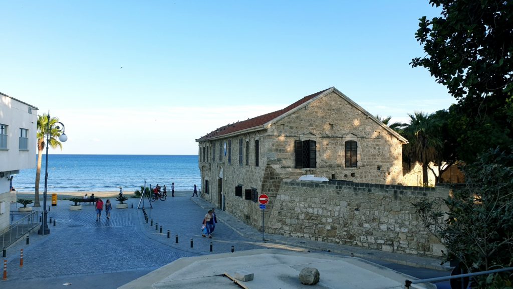 View of Larnaca Fort from Jami Kebir